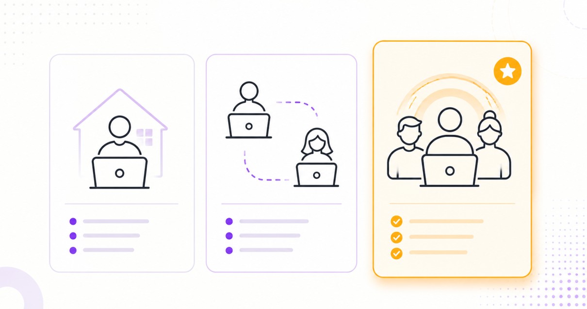 Product studio vs freelancer vs in-house team comparison